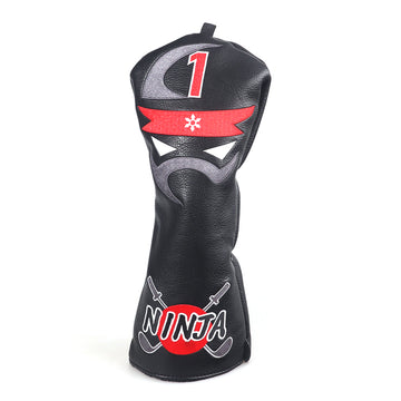 Black PU NANJA Driver Head Cover